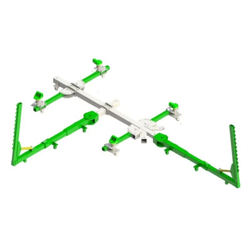 Car Frame Straightening - Quick Repair System Automotive Chassis Pulling