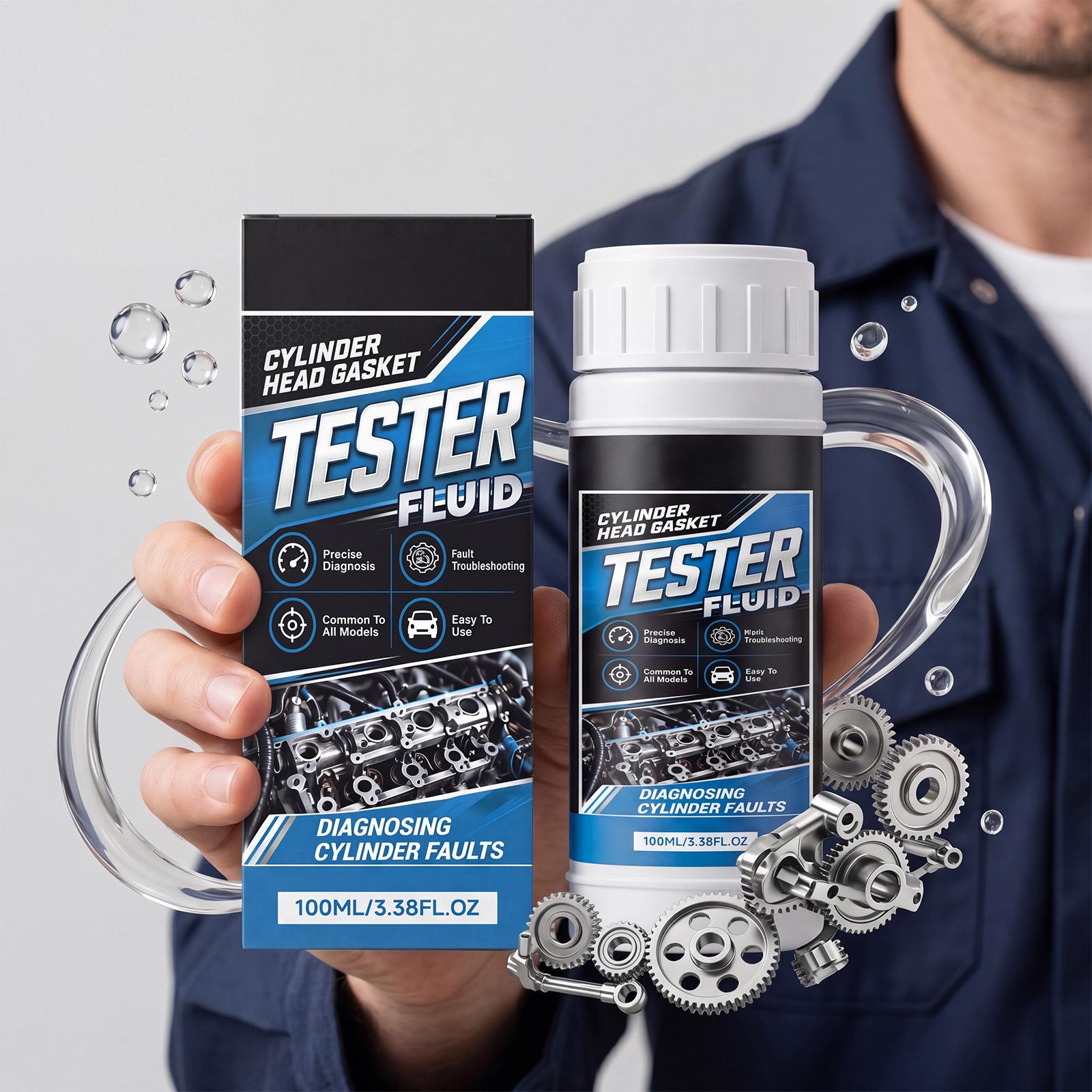 Auto Repair Shops - Combustion Leak Detector Fluid, Universal Cylinder