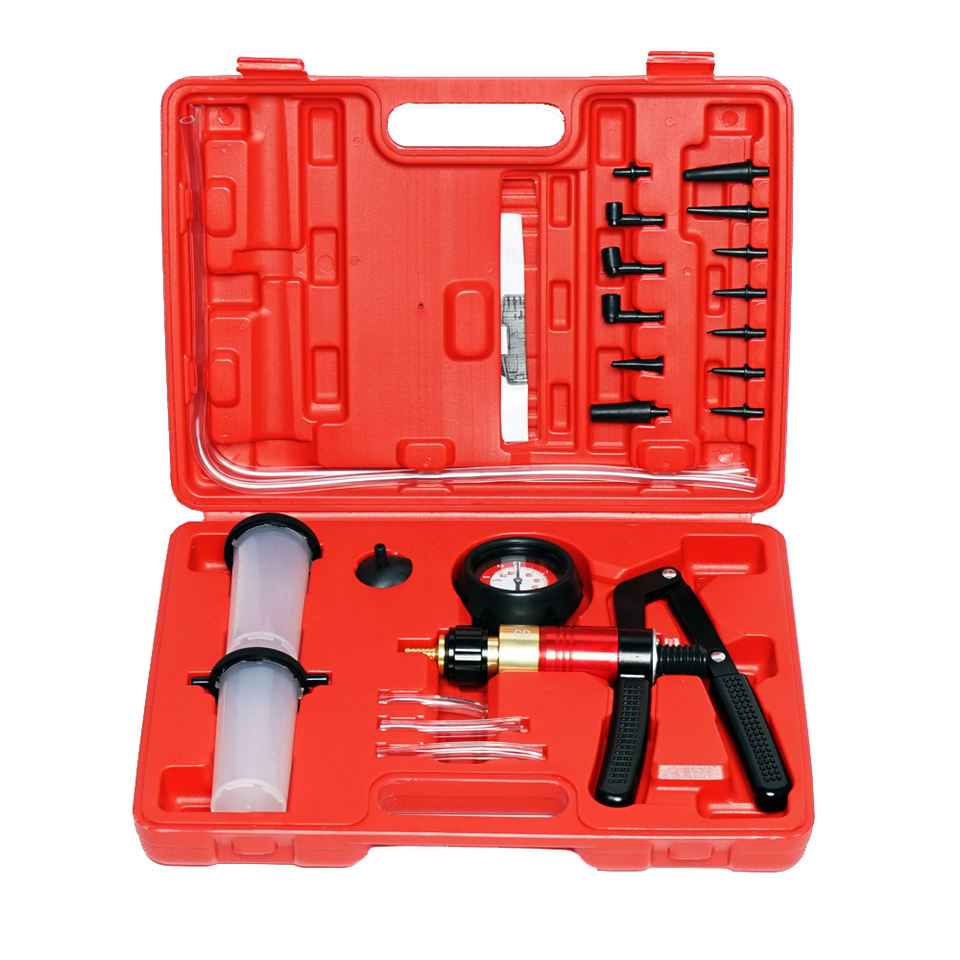 21PCS Hand Held Vacuum Pistol  - Brake Bleeder Kit review and price