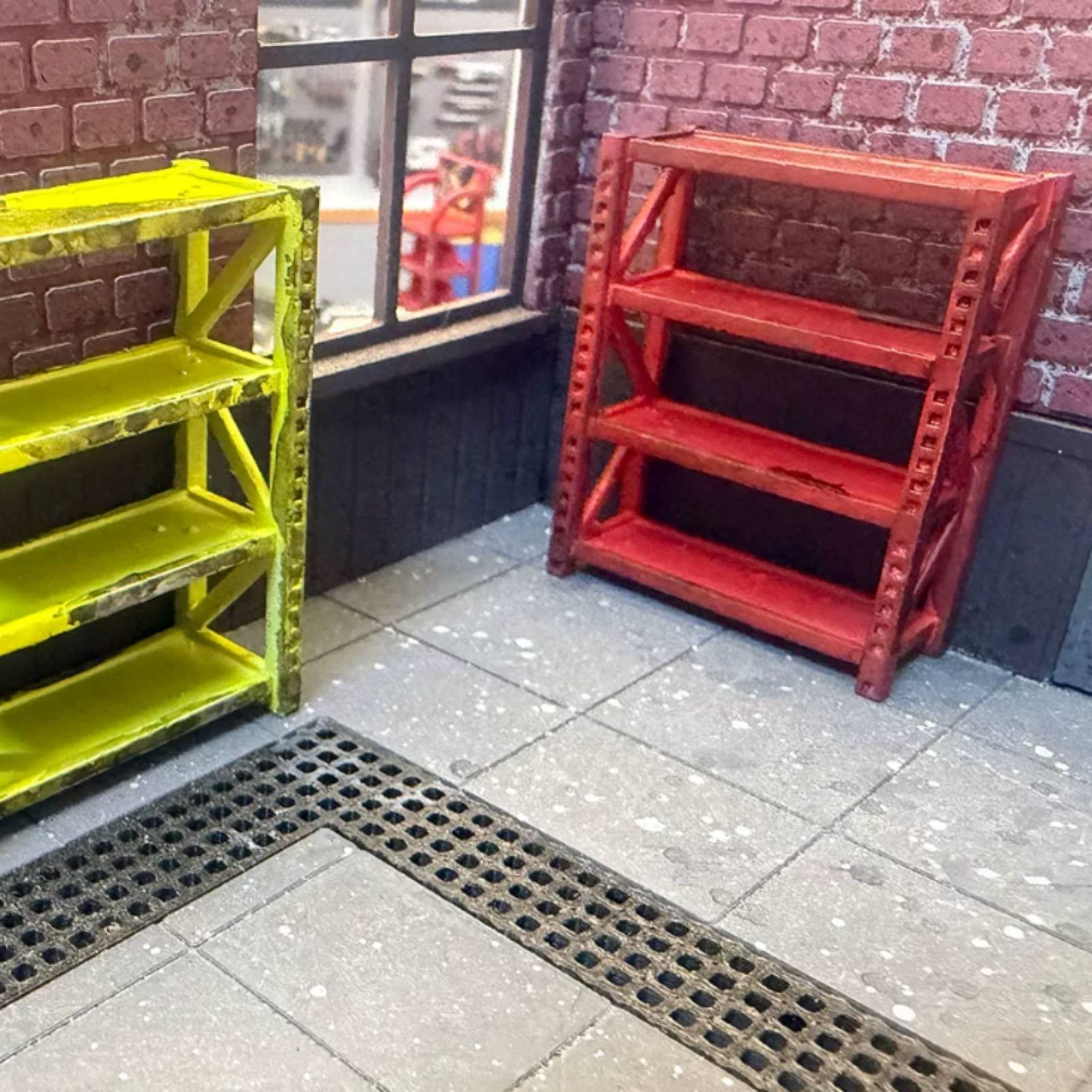 1/64 Garage Shelf Realistic De - Auto Repair Shops review and price