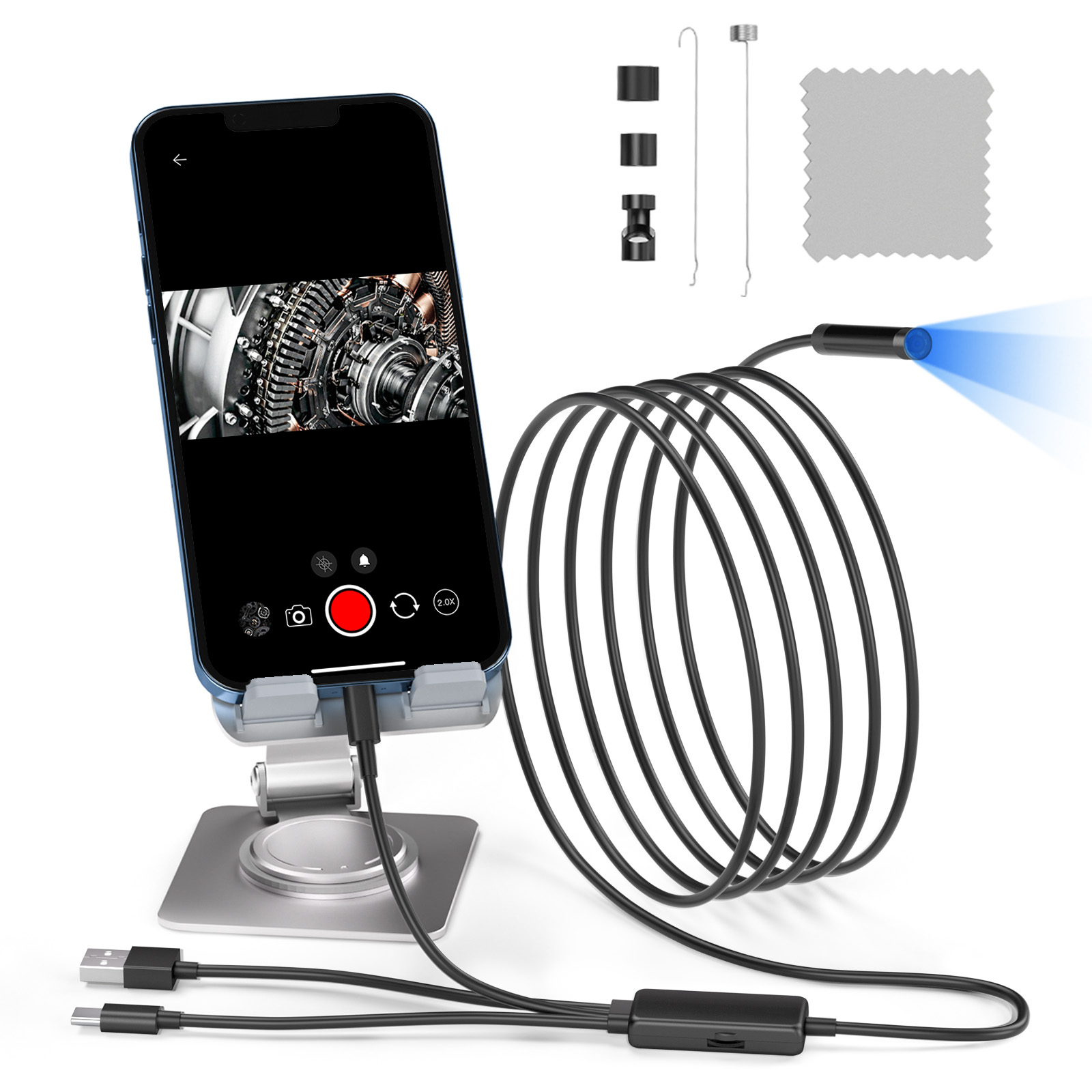 New Arrival 3 in 1 1080P Indus - Endoscope Inspection Camera review and price