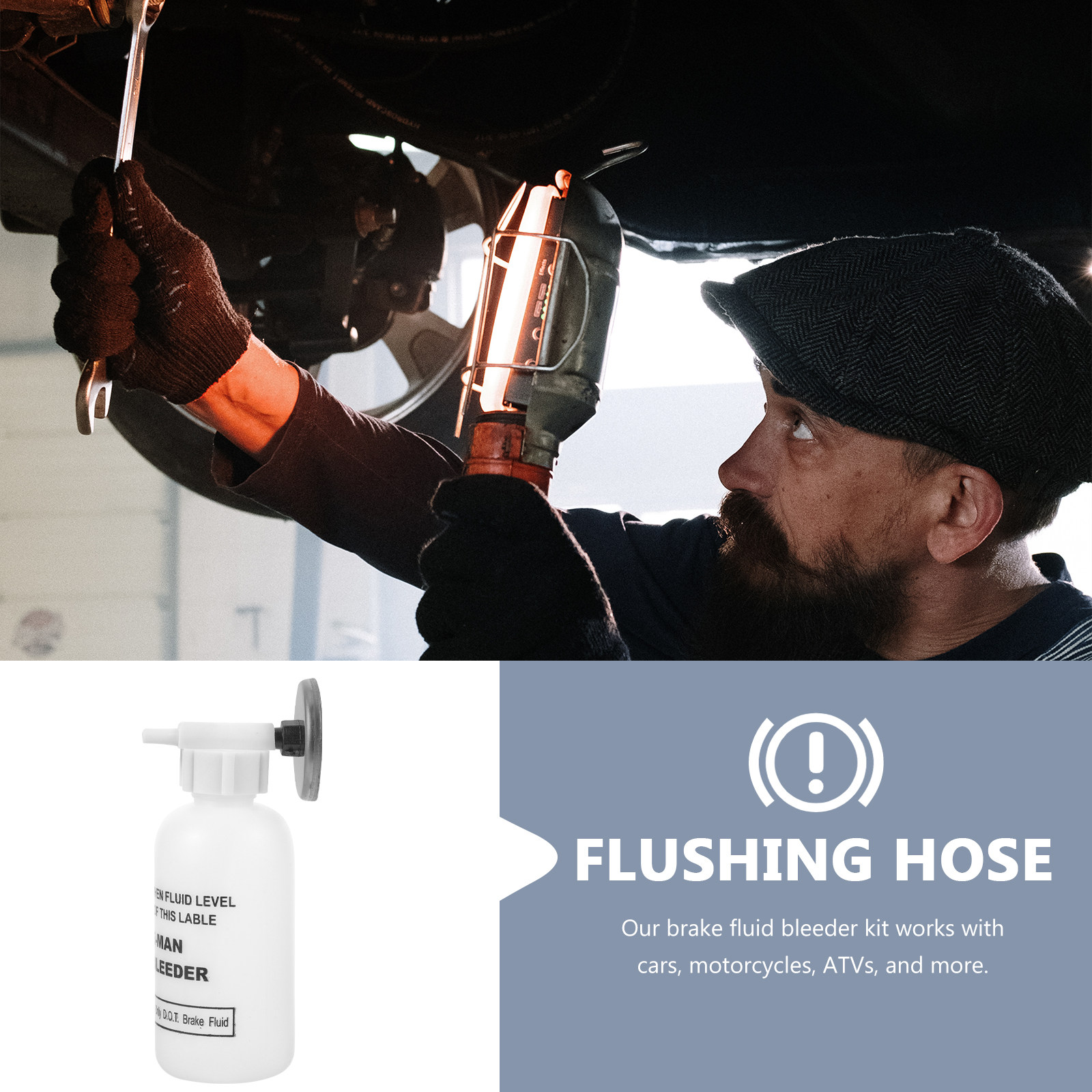 1Set Car Brake Flush Hose Kit  - Brake Bleeder Kit review and price