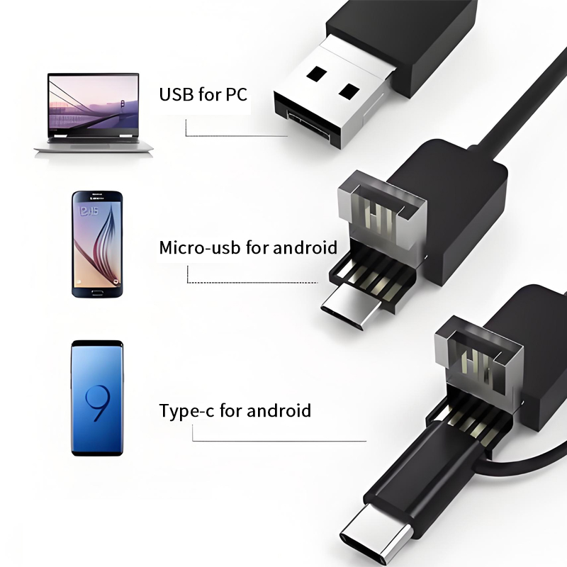 Dearsee 3 in 1 Android USB Ind - Endoscope Inspection Camera review and price