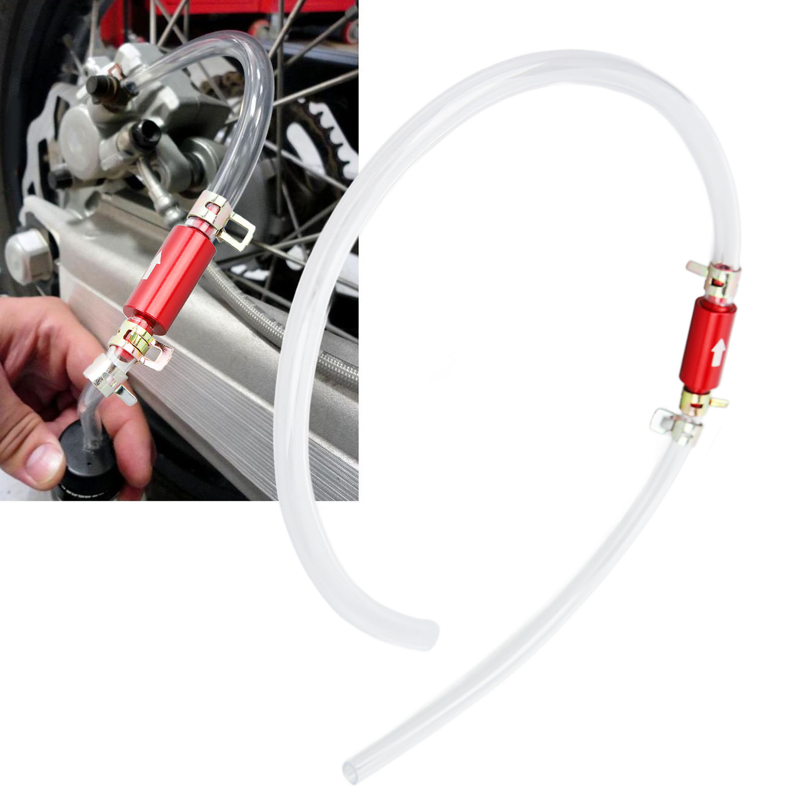 2pcs Brake Bleeder Hose 6MM On - Brake Bleeder Kit review and price