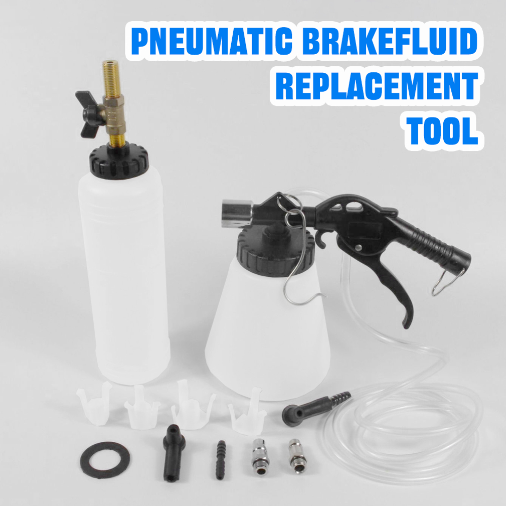 Dual Oil Pot Brake Fluid Bleed - Brake Bleeder Kit review and price