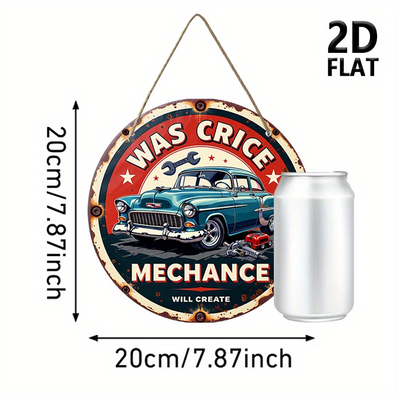 2D plane, retro auto repair sh - Auto Repair Shop Logo Design review and price