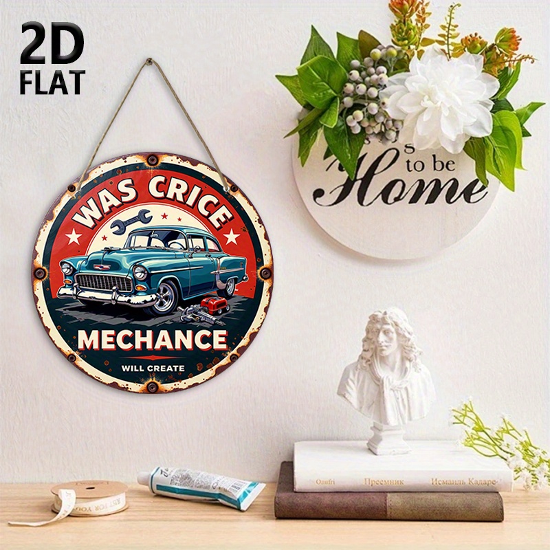 2D plane, retro auto repair sh - Auto Repair Shop Logo Design review and price
