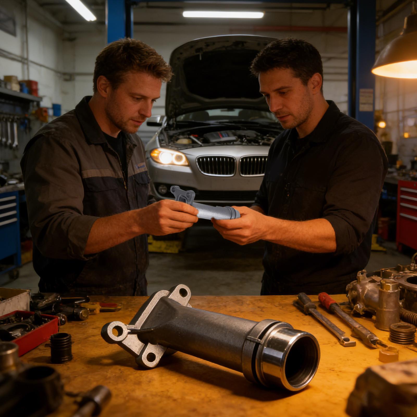 For BMW； Coolant Hose Connecto - Auto Repair Shops review and price