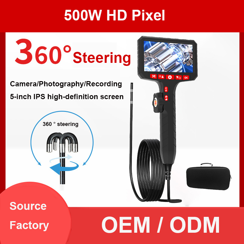 500W HD Pixel 3.9/6/8mm 5inch  - Endoscope Inspection Camera review and price