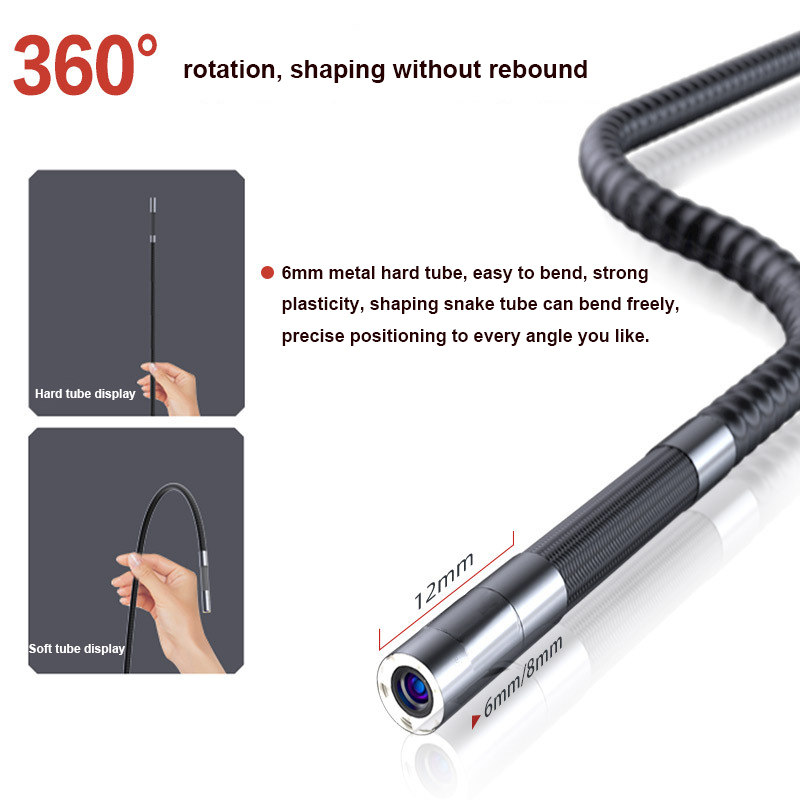 500W HD Pixel 3.9/6/8mm 5inch  - Endoscope Inspection Camera review and price